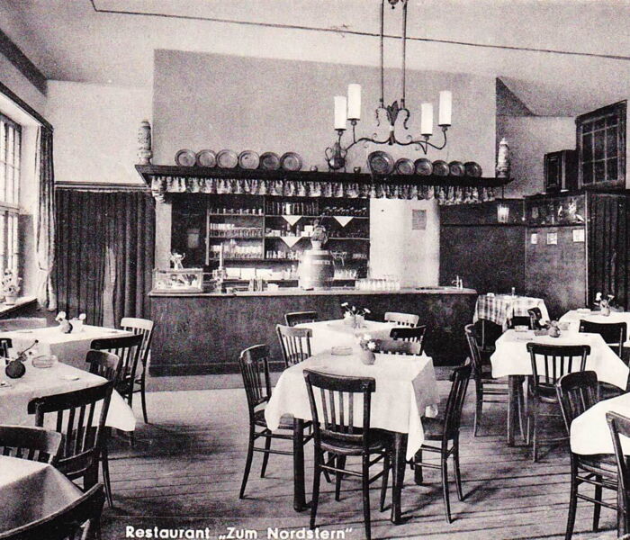 Picture of the Nordstern Restaurant in Münster in 1961