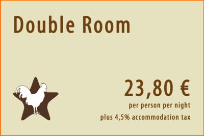 Graphic price double room