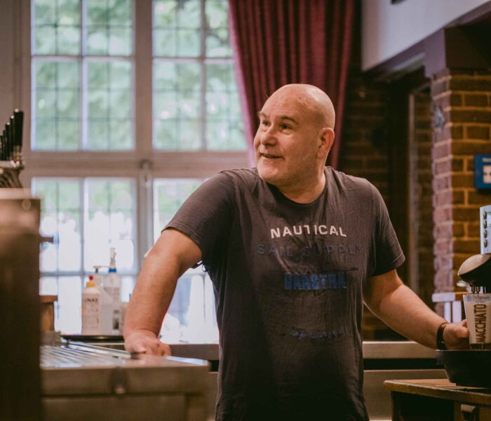 Innkeeper Andy Stolze