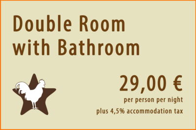 Graphic price Double Room with Bathroom