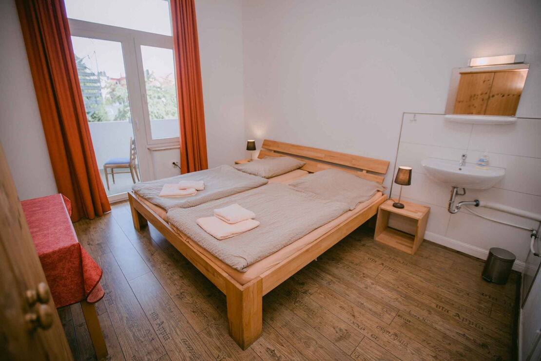 Blick in ein 2er-Zimmer